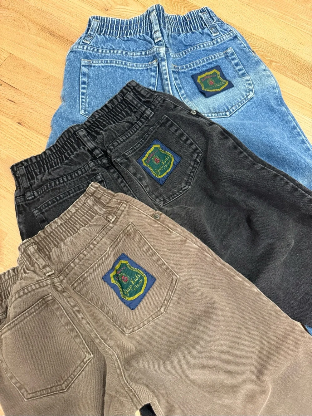 vintage 1990s Gap Kids Classic light-wash denim jeans Size 8